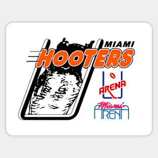 Miami Hooters 2side Sticker